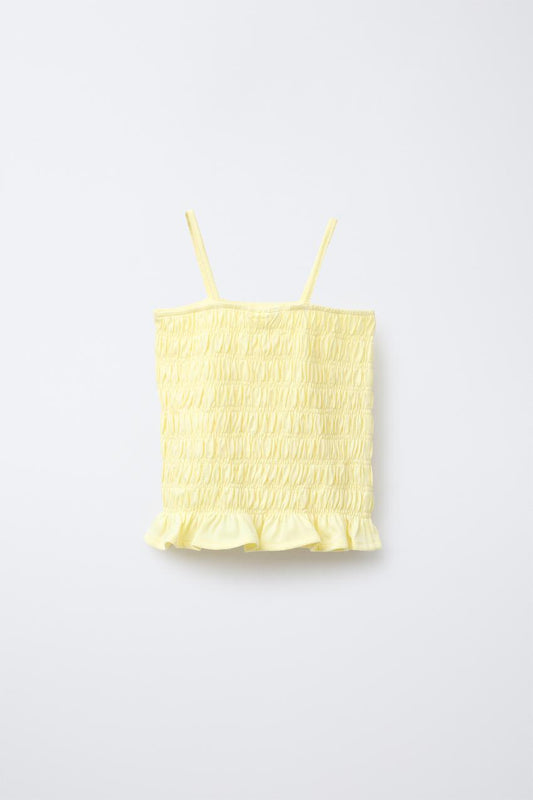 ELASTIC STRAP T-SHIRT